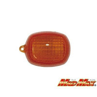 マッドマックス カワサキ バリオス純正タイプ ウインカーレンズ オレンジ(1個) L22-24C9A-L 1個（直送品）
