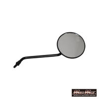マッドマックス 汎用 丸形ミラー Z型ステー 10mm ブラック 1本 MM04-0013-01 1個（直送品）