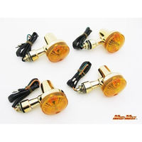 マッドマックス GS400タイプ ミニウインカー4個SET ゴールド/オレンジ MM11-0021GA 1セット(4個)（直送品）