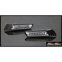 マッドマックス SMD9連 ローレルウインカー 12V専用 ブラック/クリア MM11-0041-04 1セット(左右セット)（直送品）