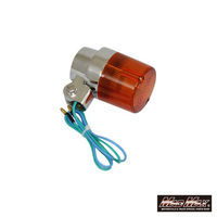 マッドマックス 汎用 丸型 ヨーロピアンウインカー オレンジ 1個 MM11-0061-A（直送品）