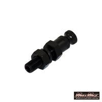 マッドマックス 汎用 アルミ製 ウインカーステー M10×60mm マットブラック 1本 MM11-0083-01（直送品）