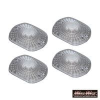 マッドマックス カワサキ Z400FX/Z1000MKタイプ ウインカーレンズ クリア 4枚 MM11-K005-CL-4 1セット(4個)（直送品）