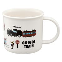 スケーター 抗菌食洗機対応プラコップＴＲＡＩＮ ＫＥ4ＡＡＧ 1個  電車 乗り物 子供 キッズ 飲食店 保育園