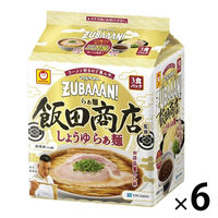 マルちゃん ＺＵＢＡＡＡＮ！ らぁ麺飯田商店監修しょうゆらぁ麺 1セット（1袋×6） 東洋水産