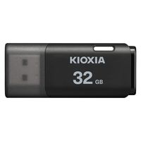 キオクシア USB2.0 キャップ式 ブラック KUCー2A032GK 1個