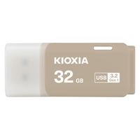 キオクシア USB3.0 キャップ式 ウォームグレー KUCー3A032GH 1個