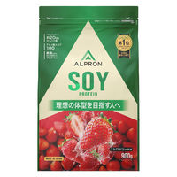 アルプロン ソイプロテイン ストロベリー風味 1袋（900g）ALPRON