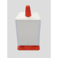 エイ・エム・ジェイ 現場のチカラ コーン用マグネットサインボード 1セット(10個) オリジナル