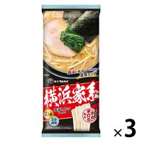 横浜家系醤油とんこつラーメン 192g 1セット（1袋×3） マルタイ