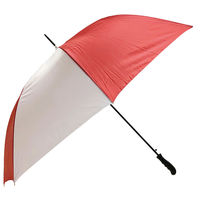 丸玉工業 MJゴルフ傘 赤 43760001 1本（直送品）