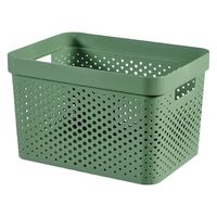 CURVER(カーバー) Infunity バスケット 17L グリーン CVー072 荷物置き　荷物入れ　1個