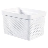 CURVER(カーバー) Infunity バスケット 17L ホワイト CVー071 荷物置き　荷物入れ　1個