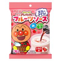 明治それいけ！アンパンマンのフルーツソース 鉄＆ビタミンＤ入り いちご味 1袋（7個入）