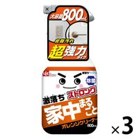 激落ちストロングオレンジクリーナー 800ｍL　1セット（1個×3） レック