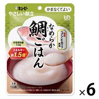 介護食 やわらか食 キユーピー やさしい献立 Y4-23 なめらか鯛ごはん 1セット（6袋入）