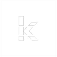 グリーンクロス 吹付けプレート ステンシル 文字高50 アルファベット小文字k マグネット 6300064433 1枚（直送品）