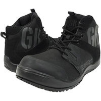 ケイゾック セーフティミッド(ヒモ) ブラック 25.5cm GKS-28 1足（直送品）