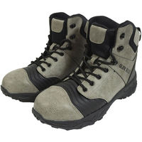 ケイゾック セーフティミッド(ヒモ) カーキ 25.5cm GKS-12 1足（直送品）