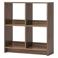 ウッドシェルフ　オープンシェルフ 6段 棚ブラウン オープンラック 幅78cm 6段 シェルフ FJ-W78-6段 木目調