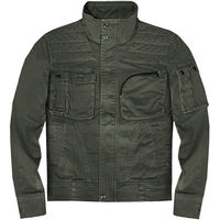 ケイゾック 長袖ブルゾン カーキ LL GKW-2031 1着（直送品）