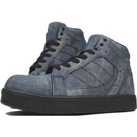 ケイゾック GK撥水ミッドカットセーフティー インディゴ 28cm GKS-51 1足（直送品）