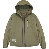 ケイゾック ジップアップパーカー カーキ M GKW-9001 1着（直送品）