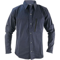 ケイゾック 長袖シャツ ネイビー L GKW-1912 1枚（直送品）
