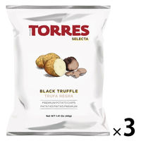 ポテトチップス 輸入菓子 スナック菓子 トーレス　黒トリュフ 40g 3個