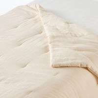 無印良品 木の実から作ったカポック混二重ガーゼ 薄掛ふとん Ｄ １９０×２１０ｃｍ 生成 良品計画