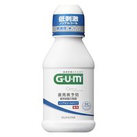 ガム デンタルリンス ノンアルコールタイプ 80mL サンスター GUM 液体歯磨き 洗口液 マウスウォッシュ