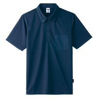 ツララ ドライポロシャツ ブラック XL ツララ ドライポロシャツ ブラック XL さらさらドライポロシャツ