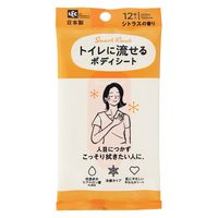 レック SRT 女性用 流せるボディシート シトラスの香り C01257 1個（12枚入）