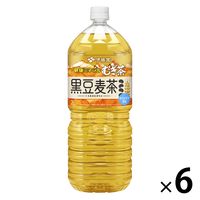 伊藤園 健康ミネラルむぎ茶 黒豆麦茶 2L 1箱（6本入）