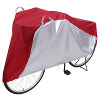 アストロ 自転車カバー センターレッド 持ち手付 113-60 1セット(1個×3)（直送品）