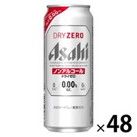 ノンアルコールビール　ビールテイスト飲料　アサヒ　ドライゼロ 500ml 2ケース(48本)
