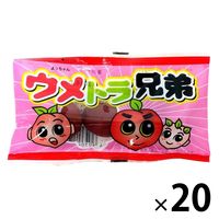 駄菓子 おつまみ おやつ ウメトラ兄弟　3個 20個 よっちゃん食品工業