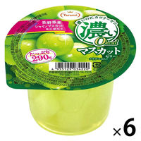 マスカット ゼリー たっぷり290g 濃い0kcalマスカットゼリー 6個 たらみ