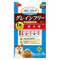 フローラケア グレインフリー 成犬用 国産 2.4kg（400g×6袋）1袋 スマック ドッグフード