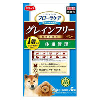 フローラケア グレインフリー 体重管理 国産 2.4kg（400g×6袋）1袋 スマック ドッグフード