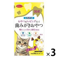 エブリデンタ 歯みがきおやつ まぐろ味 国産 30g（5g×6パック）1セット（1袋×3）スマック 猫用 おやつ
