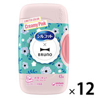 ウェットティッシュ シルコットノンアルコール除菌本体43枚BRUNO企画 本体 1セット（1個（43枚入）×12）ユニ・チャーム