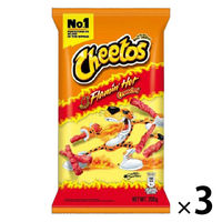 コーンスナック スナック菓子　輸入菓子 チートス クランチフレーミングホット　200g 3個   フリトレー