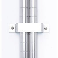 キャニオン 壁面固定金具(2本用) WKーB 1セット(93個)（直送品）