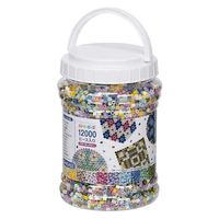 カワダ パーラービーズ 12000ピース入り スモーキーカラー 80-17581 1個