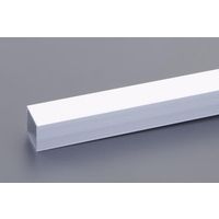 エスコ 15x15mmx1m アルミ角パイプ(シルバー/つや消/5本) EA440HD-115 1パック(5本)（直送品）