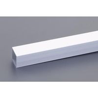 エスコ 20x20mmx1m アルミ角パイプ(シルバー/つや消/5本) EA440HD-120 1パック(5本)（直送品）