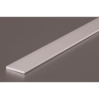 エスコ 20x1000x2mm フラットバー(アルミ製/10本) EA440HF-2B 1組(10本)（直送品）