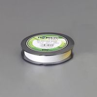 エスコ 0.19mmx 200m ポリエチレン糸(高強度/ホワイト) EA628AV-112 1巻（直送品）