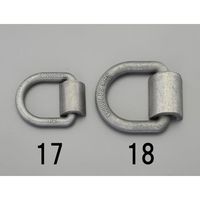 エスコ 74mm ウォール金具(溶接型) EA638BT-19 1個（直送品）